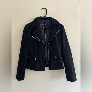 NWT- Nordstrom Black Suede Jacket